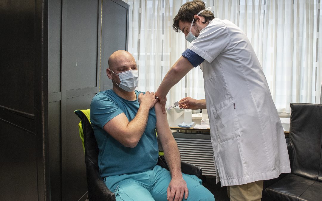 Eerste vaccinatie